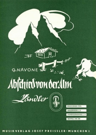Giuseppe Navone Abschied von der Alm 2 Akkordeons