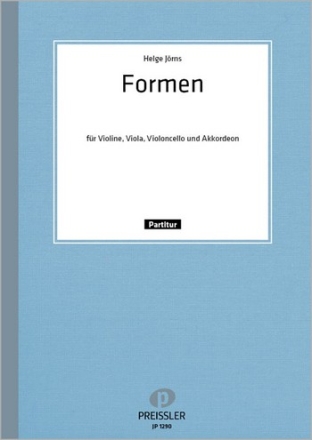Helge Jrns Formen Violine, Viola, Violoncello und Akkordeon Spielpartitur