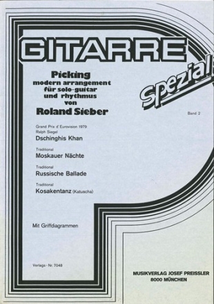 Ralph Siegel Gitarre spezial 2 Gitarre