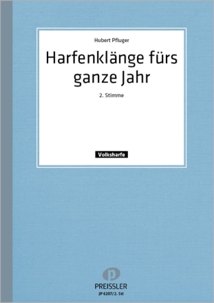 Hubert Pfluger Harfenklnge fr's ganze Jahr Volksharfe 2. Stimme
