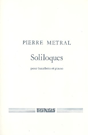 Soliloques pour hautbois et piano