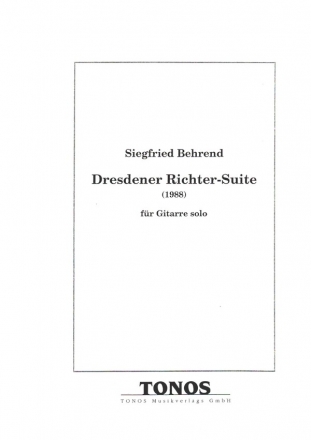 Dresdner Richter-Suite fr Gitarre solo