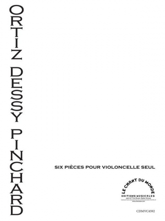 Six Pices Pour Violoncelle Seul Cello Buch