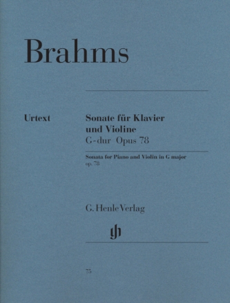 Sonate G-Dur op.78 fr Violine und Klavier
