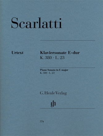 Sonate E-Dur K380 (L23) fr Klavier