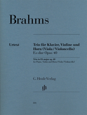 Trio Es-Dur op.40 fr Horn (Viola/Violoncello), Violine und Klavier Stimmen