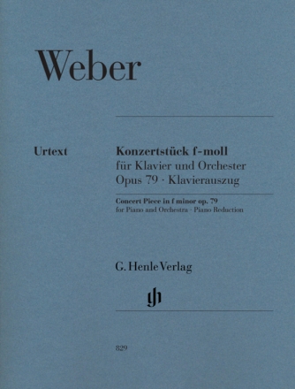 Konzertstck f-Moll op.79 fr Klavier und Orchester fr 2 Klaviere