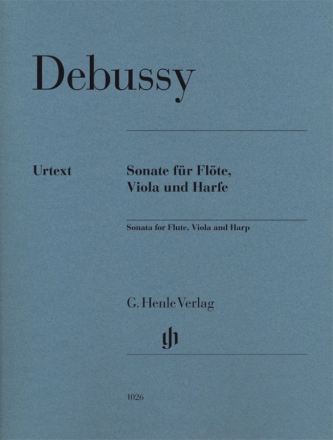 Sonate fr Flte, Viola und Harfe Partitur und Stimmen