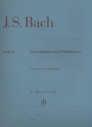 Inventionen und Sinfonien BWV772-801 fr Klavier (ohne Fingersatz)