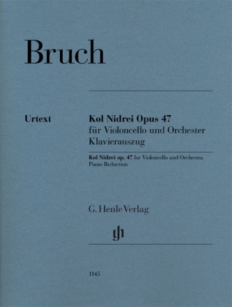 Kol Nidrei op.47 fr Violoncello und Orchester fr Violoncello und Klavier