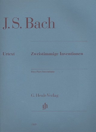 Zweistimmige Inventionen BWV772-786 fr Klavier (ohne Fingersatz)