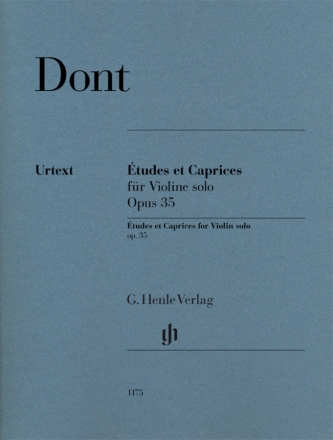 tudes et caprices op.35 fr Violine