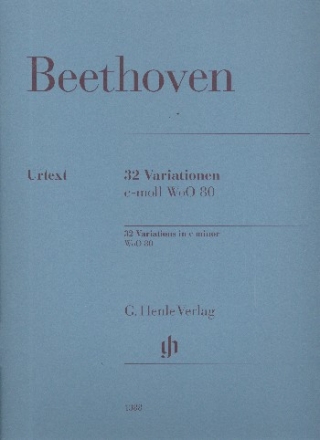 32 Variationen c-Moll WoO80 fr Klavier