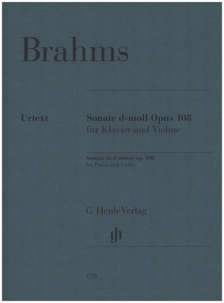 Sonate d-moll op.108 fr Klavier und Violine