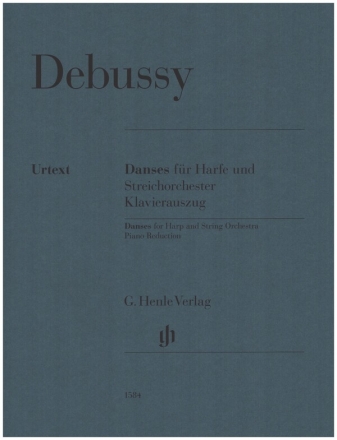 Danses fr Harfe und Streichorchester Klavierauszug fr Harfe und Klavier