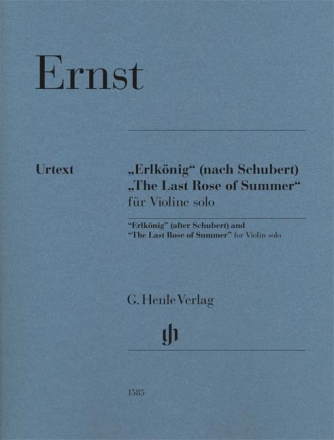 'Der Erlknig' op.26 und 'The Last Rose of Summer' fr Violine solo