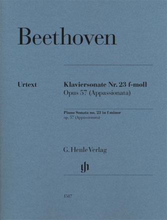 Beethoven, Ludwig van, Klaviersonate Nr. 23 f-moll op. 57 PA Klavier zu zwei Hnden