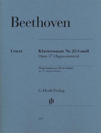 Beethoven, Ludwig van, Klaviersonate Nr. 23 f-moll op. 57 PA Klavier zu zwei Hnden