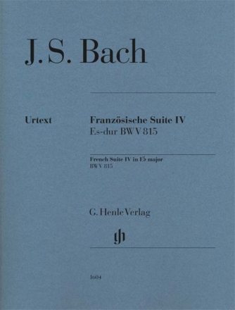 Franzsische Suite Nr.4 Es-dur BWV815 fr Klavier