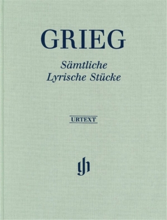 Smtliche Lyrische Stcke fr Klavier gebunden