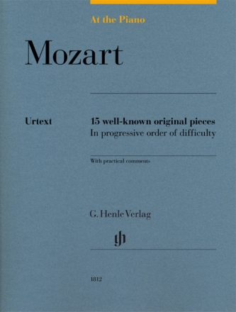 15 well-known original Pieces in progressive Order of Difficuly for piano