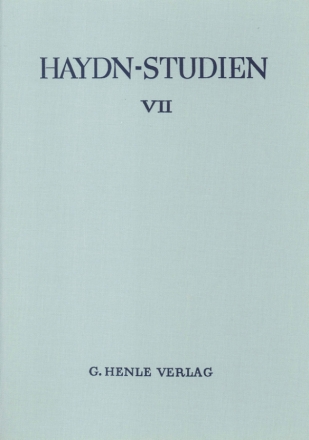 Haydn-Studien Einband-Decke 7