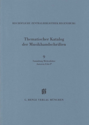 Sammlung Mettenleiter, Autoren A bis P