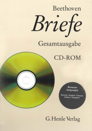 Ludwig van Beethoven Briefwechsel komplett CD-ROM