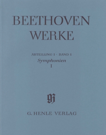 Beethoven Werke Abteilung 1 Band 1 Sinfonien 1 und 2 (broschiert)