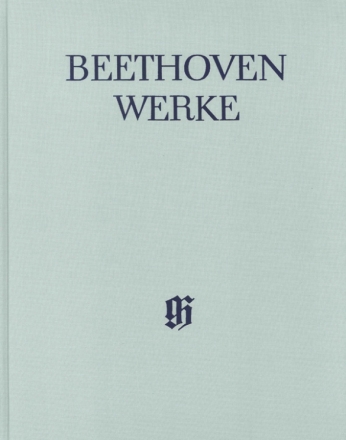 Beethoven Werke Abteilung 2 Band 3 Gratulationsmenuett und Tnze Partitur (gebunden)
