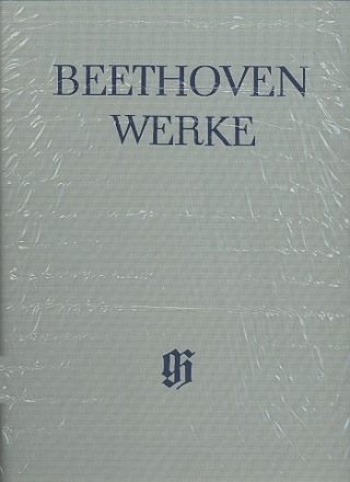 Beethoven Werke Abteilung 7 Band 7 Kadenzen zu Klavierkonzerten (gebunden)