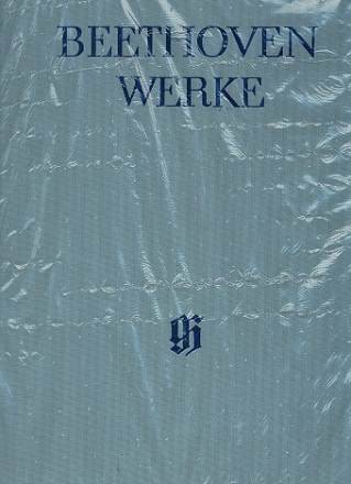 Beethoven Werke Abteilung 8 Band 2 Messe C-Dur op.86 Partitur (gebunden)