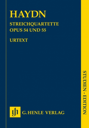 Streichquartette op.54 und op.55  Studienpartitur