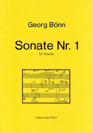Sonate Nr. 1 (1987) fr Klavier