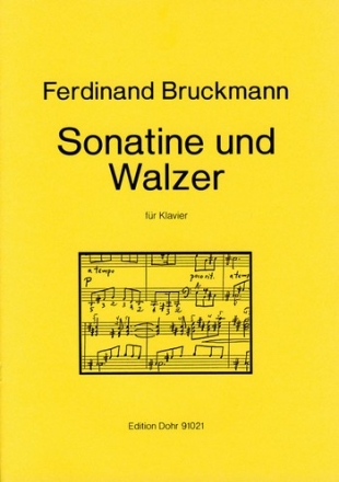Sonatine und Walzer fr Klavier