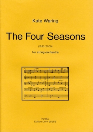 The Four Seasons for string orchestra (1993/2000) Streichorchester Partitur