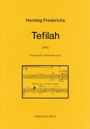 Tefilah (1990) -Fassung fr Violoncello solo-