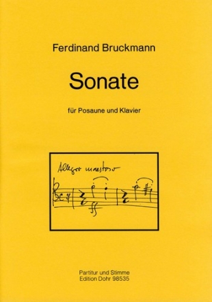 Sonate fr Posaune und Klavier (1957)