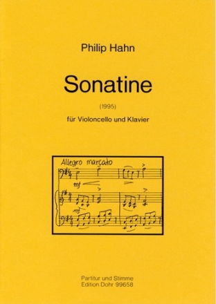 Sonatine (1995) Cello, Klavier