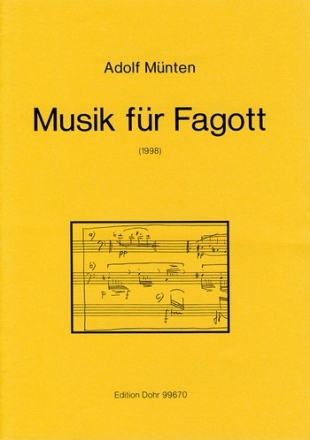 Musik fr Fagott (1998)