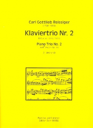 Trio B-Dur Nr.2 op.33 fr Violine, Violoncello und Klavier Stimmen