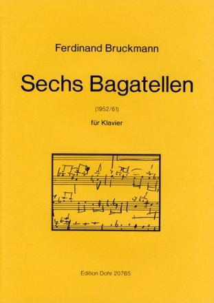 6 Bagatellen fr Klavier