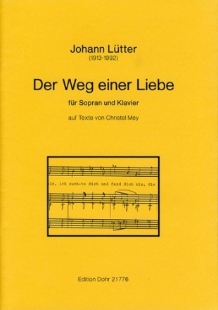Der Weg der Liebe fr Sopran und Klavier