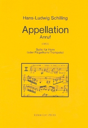 Appellation fr Horn (Flgelhorn, Trompete)