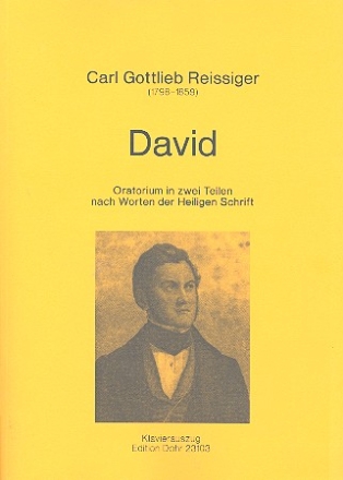 David fr Soli, gem Chor und Orchester Klavierauszug