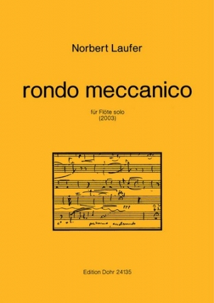 rondo meccanico (2003) -fr Flte solo- Flte Partitur