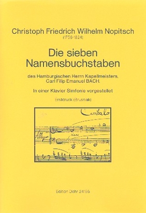 Die 7 Namensbuchstaben des CFE Bach fr Klavier