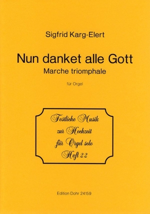 Nun danket alle Gott fr Orgel
