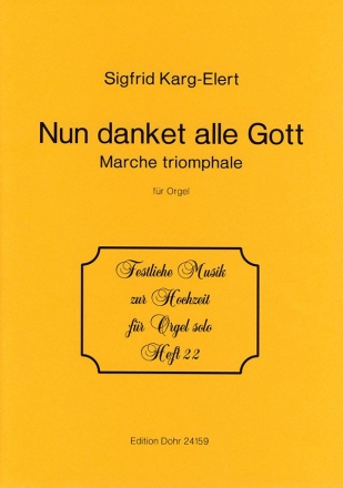 Nun danket alle Gott fr Orgel