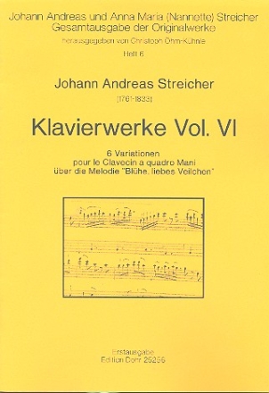 Klavierwerke Band 6 fr Klavier zu 4 Hnden Spielpartitur